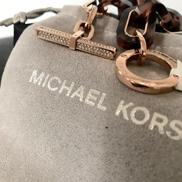 ‼️SOLD‼️Authentic MK tortoise rosegold bracelet - Picture 5 of 7